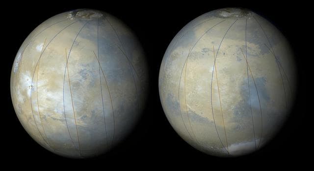 NASA image: Early MOC Global Color Mosaics