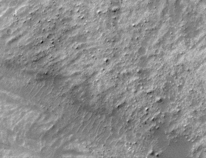 NASA image: 1.5 Meter Per Pixel View of Boulders in Ganges Chasma