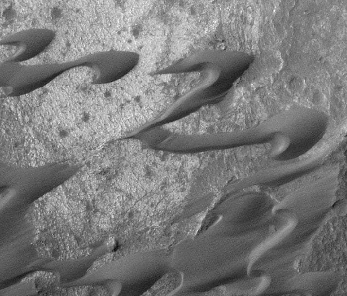 NASA image: Sand Dunes of Nili Patera, Syrtis Major