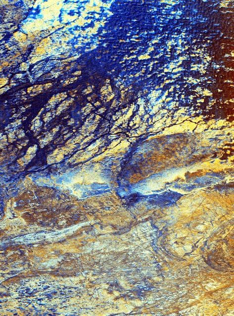 NASA image: Space Radar Image of Safsaf, North Africa