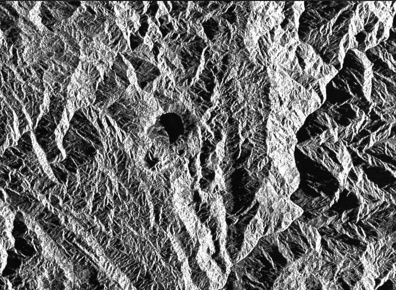 NASA image: Space Radar Image of Colombian Volcano