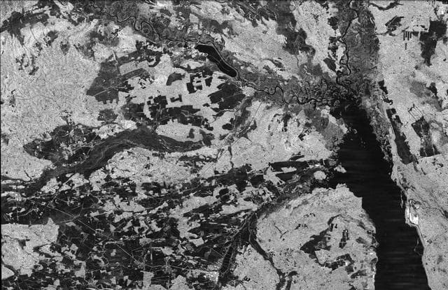 NASA image: Space Radar Image of Chernobyl
