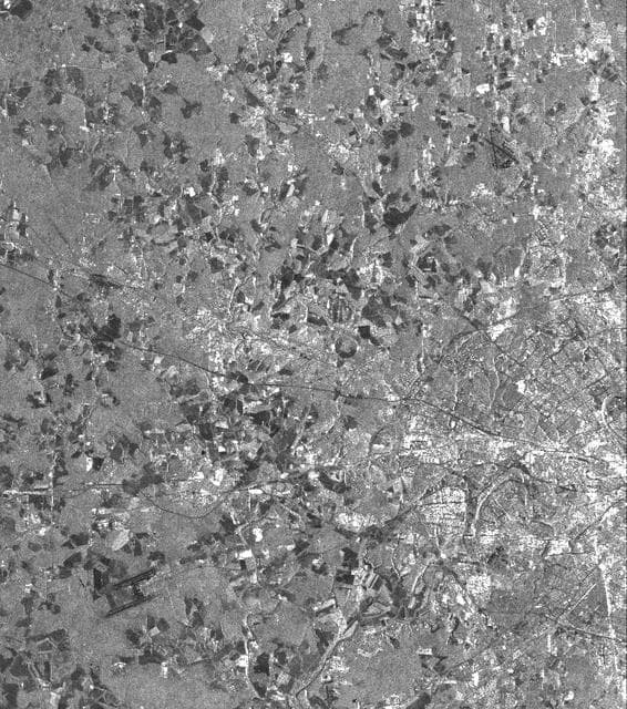 NASA image: Space Radar Image of Moscow, Russia