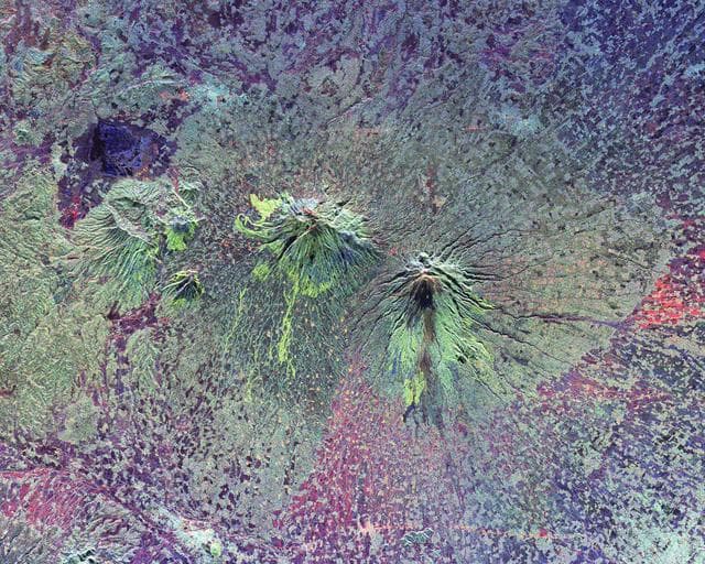 NASA image: Space Radar Image of Central Java, Indonesia