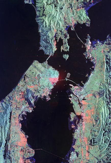 NASA image: Space Radar Image of San Francisco, California