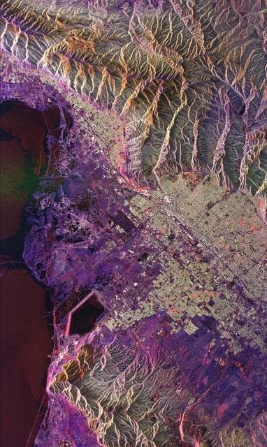 NASA image: Space Radar Image of Salt Lake City, Utah