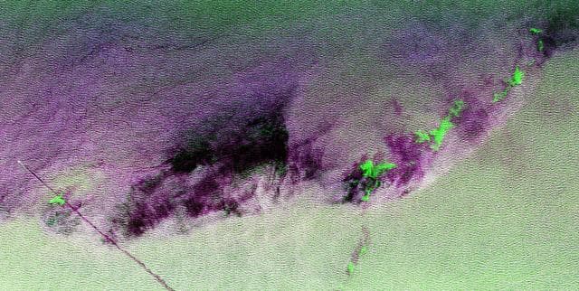 NASA image: Space Radar Image of North Atlantic Ocean