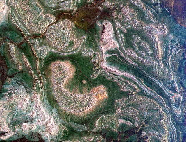 NASA image: Space Radar Image of Eastern Morocco