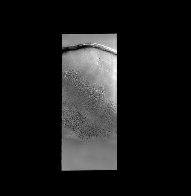 NASA image: Polar Dunes
