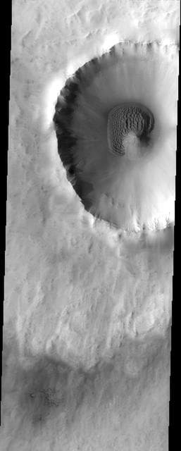 NASA image: Crater Dunes