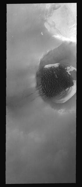 NASA image: Inuvik Crater