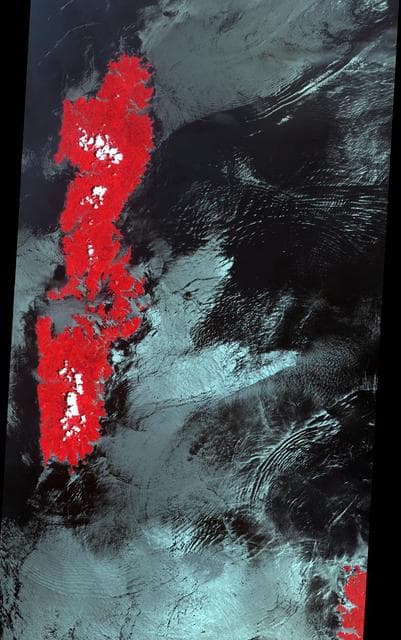 NASA image: Internal Ocean Waves