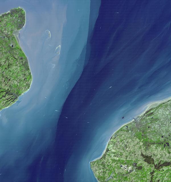 NASA image: The Channel Tunnel