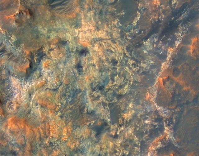 NASA image: Diversity in Mawrth Region, Mars