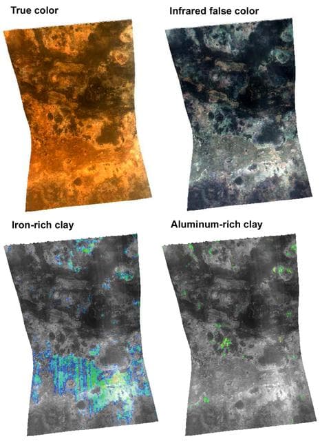 NASA image: Spectrometer Observations Near Mawrth Vallis