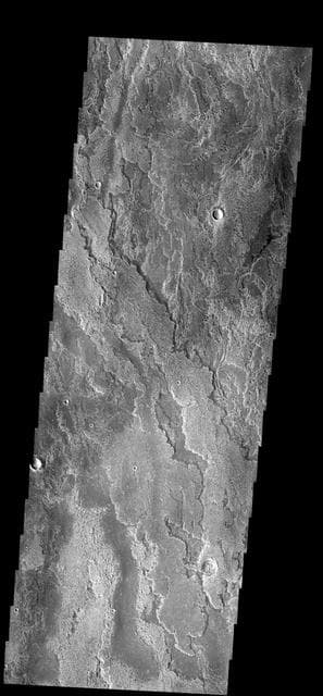NASA image: Arsia Flows