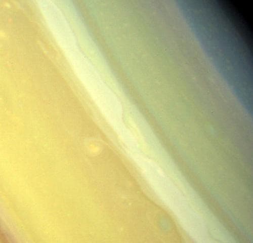 NASA image: Saturn Northern Mid-latitudes