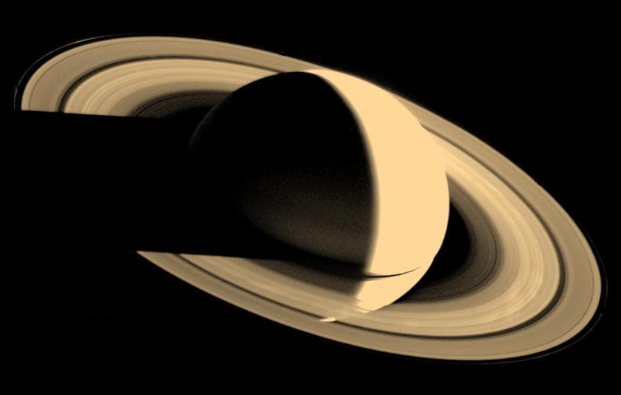 NASA image: Saturn and its Rings
