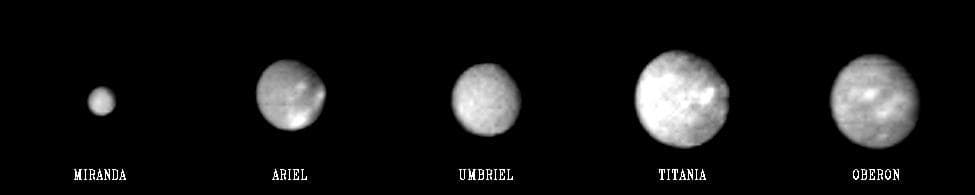 NASA image: Uranus - Family Portrait