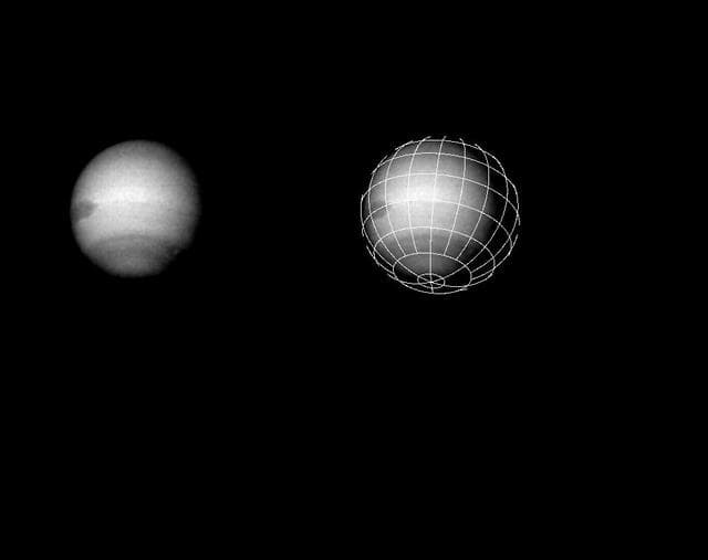 NASA image: Neptune Through a Clear Filter