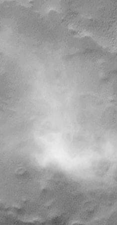 NASA image: South Melea Planum, By The Dawn Early Light