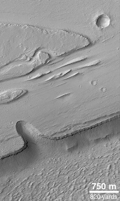 NASA image: Olympica Fossae