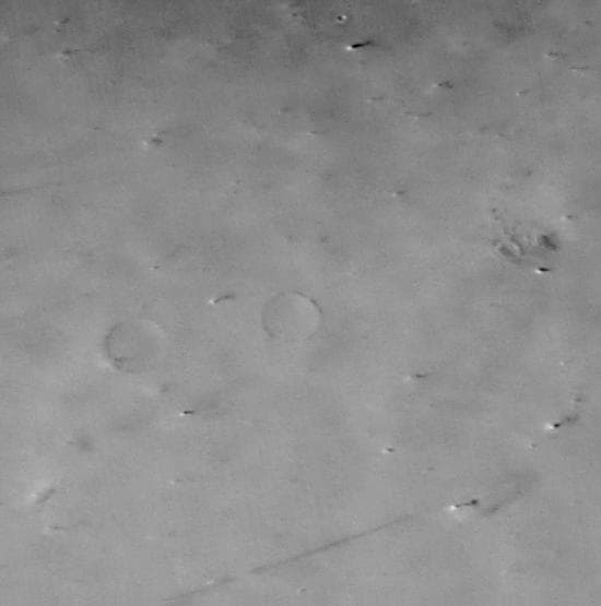 NASA image: Large Martian Dust Devils Caught in the Act