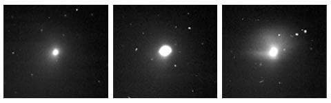 NASA image: Cometary Sneeze