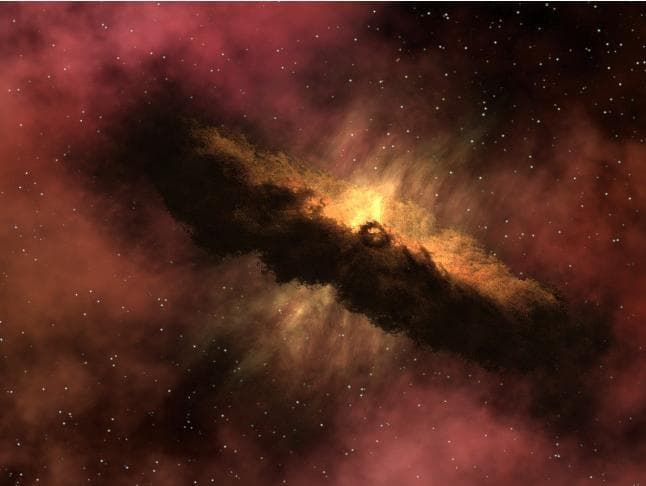 NASA image: Genesis of a Comet Artist Concept