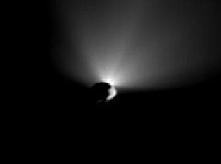 NASA image: Tempel Fades into Night