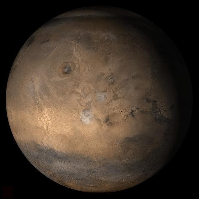 Mars at Ls 12°: Tharsis