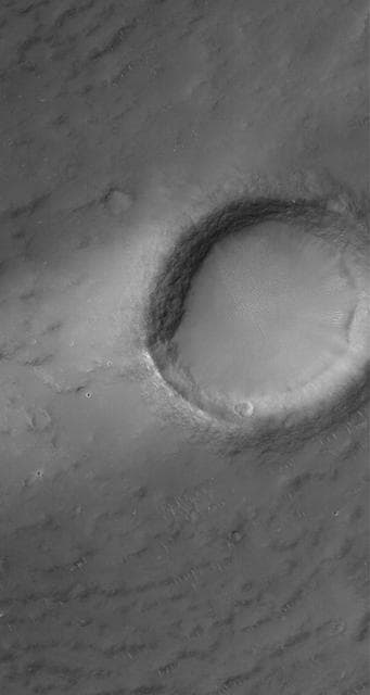 NASA image: Syrtis Crater