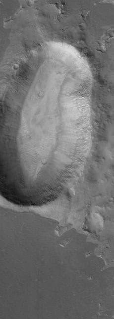 NASA image: Kidney-Shaped Impact
