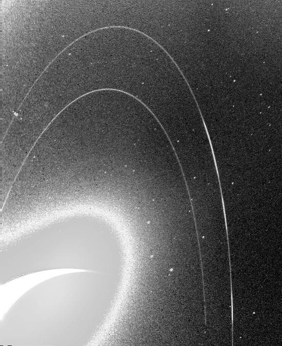 NASA image: Neptune Rings