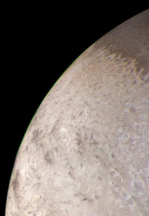 NASA image: The Limb of Triton