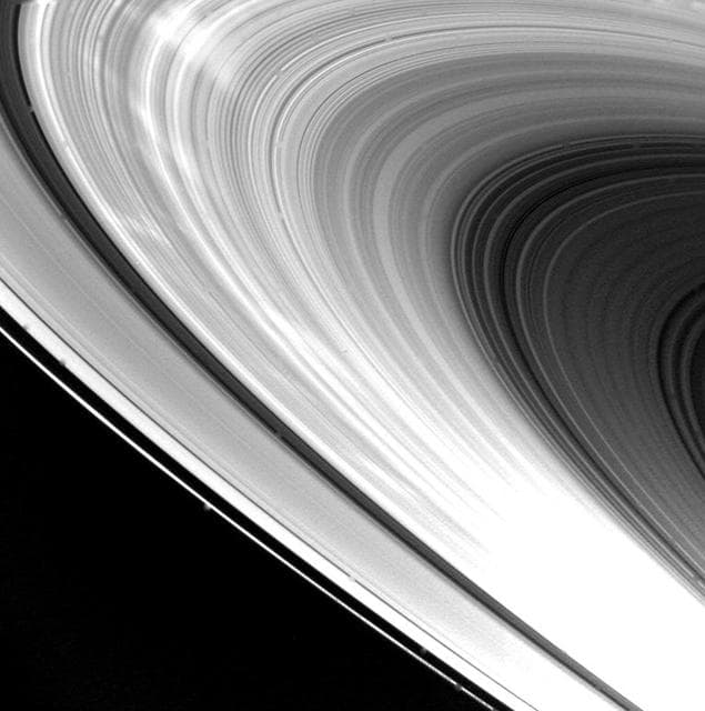 NASA image: Saturn Ring System