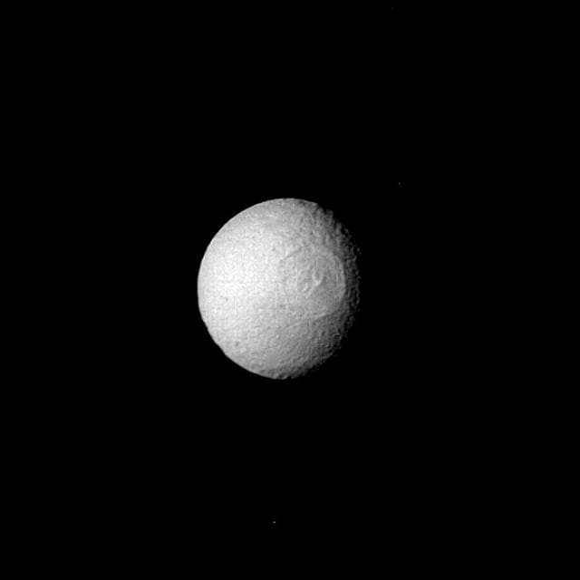 NASA image: Tethys