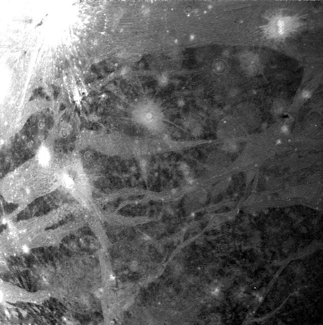 NASA image: Ganymede Varied Terrain