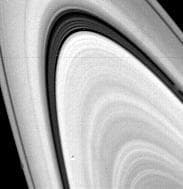 NASA image: Saturn B rings