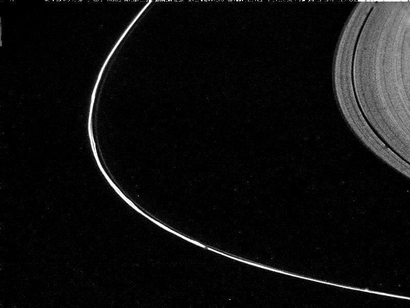 NASA image: Saturn F-Ring