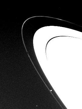 NASA image: Saturn F-Ring