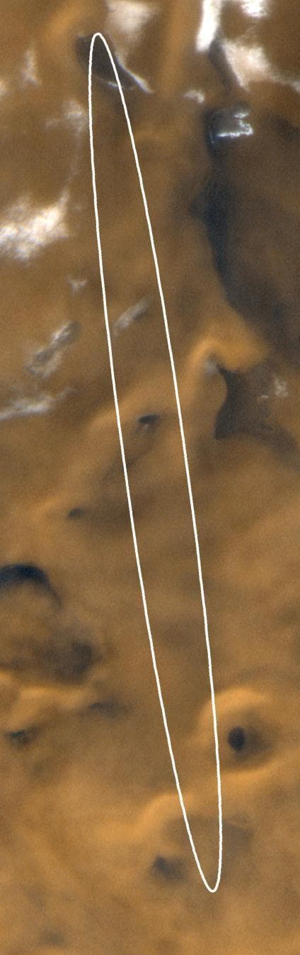 NASA image: Latest Color View of Polar Landing Site