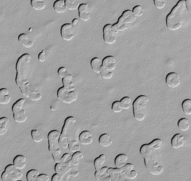 NASA image: Martian South Polar Cap Close-Up