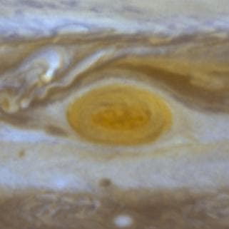 NASA image: Hubble Views Ancient Storm in the Atmosphere of Jupiter - October, 1996