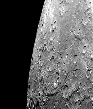 NASA image: Hero Rupes Scarp