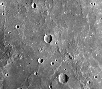 NASA image: Hummocky and Smooth Plains