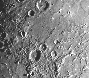 NASA image: Northeastern Quadrant of the Caloris Basin