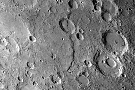 NASA image: Discovery Scarp