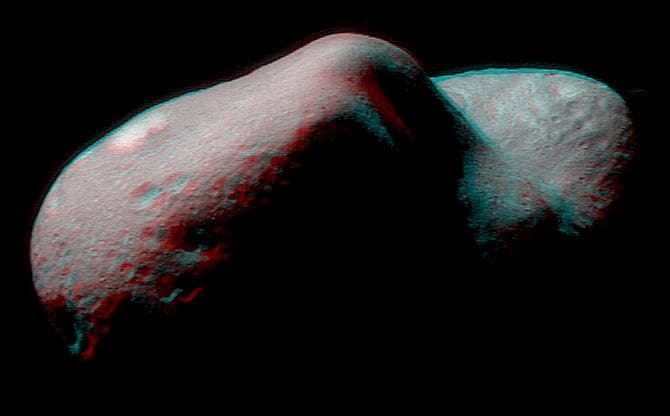 Eros in Stereo