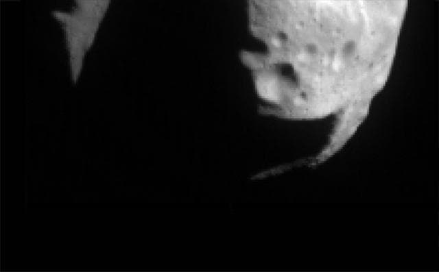 NASA image: First NEAR image of Mathilde